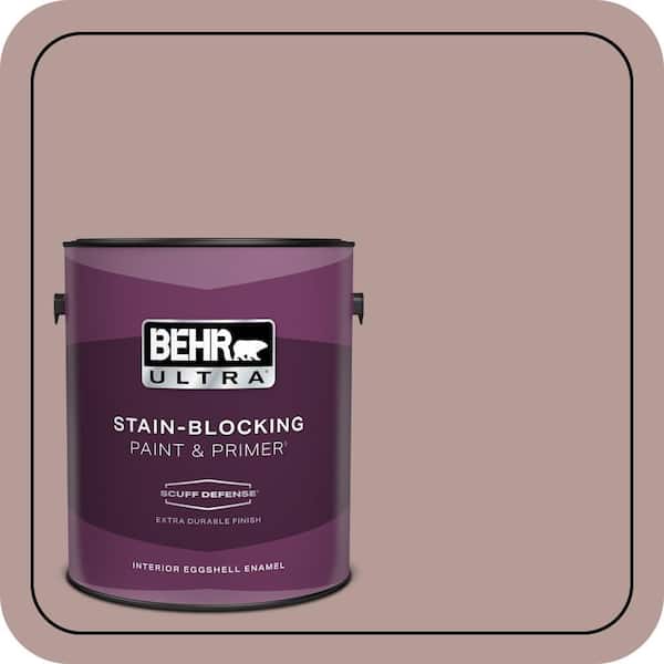 BEHR PREMIUM PLUS #710B-4 Quiet Refuge Enamel Low Odor & Primer (4)