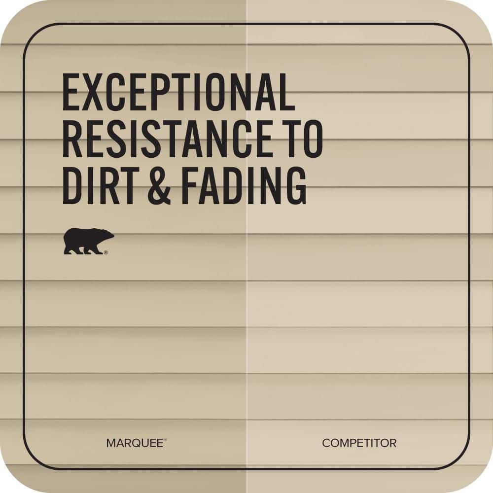 BEHR MARQUEE 5 gal. #PPU8-10 Rye Bread Flat Exterior Paint & Primer (4)