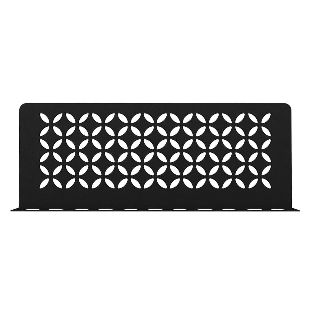 Schluter Shelf-W Matte Black Color-Coated Aluminum Floral Wall Shelf
