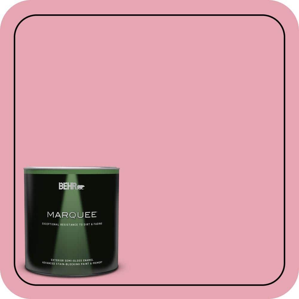 BEHR MARQUEE 1 qt. #P140-3 Love at First Sight Semi-Gloss Enamel Exterior Paint & Primer