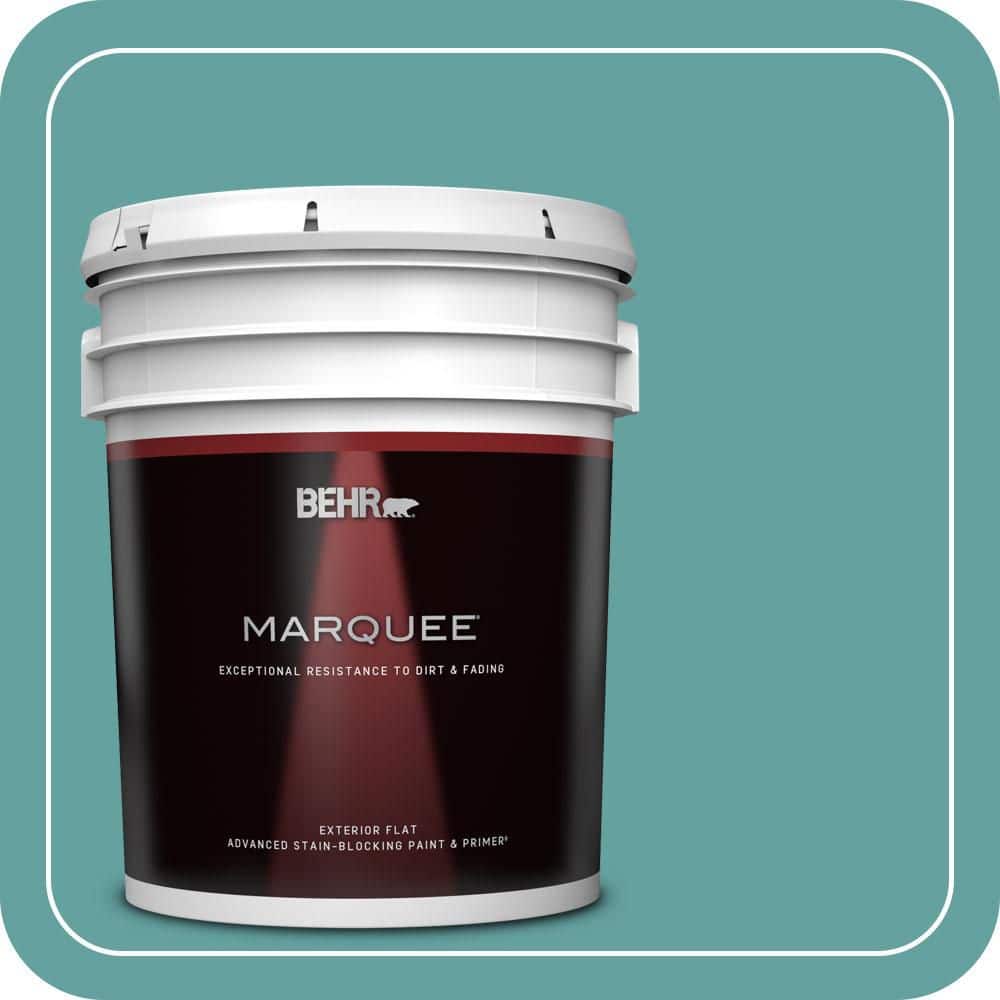 BEHR MARQUEE 5 gal. #T13-20 Folk Song Flat Exterior Paint & Primer