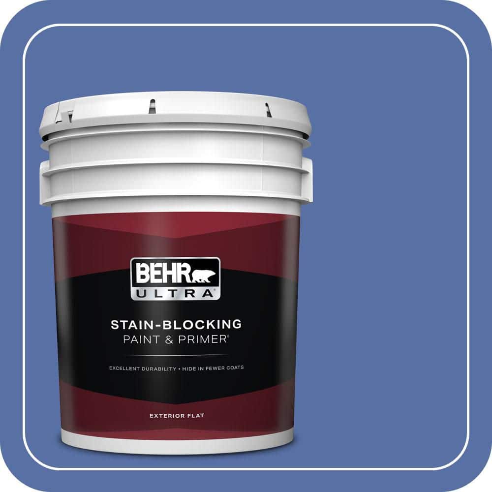 BEHR ULTRA 5 gal. #MQ5-47 Splendor and Pride Flat Exterior Paint & Primer