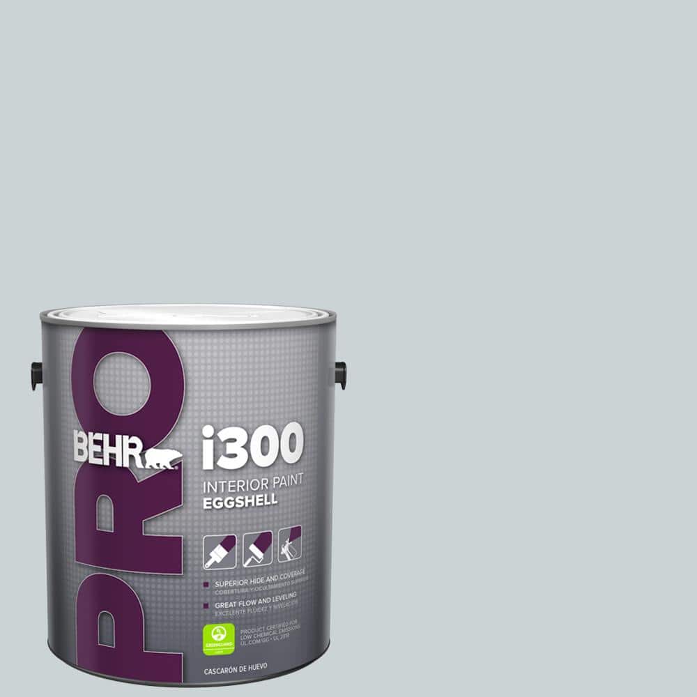 BEHR PRO 1 gal. #N490-1 Absolute Zero Eggshell Interior Paint (1)