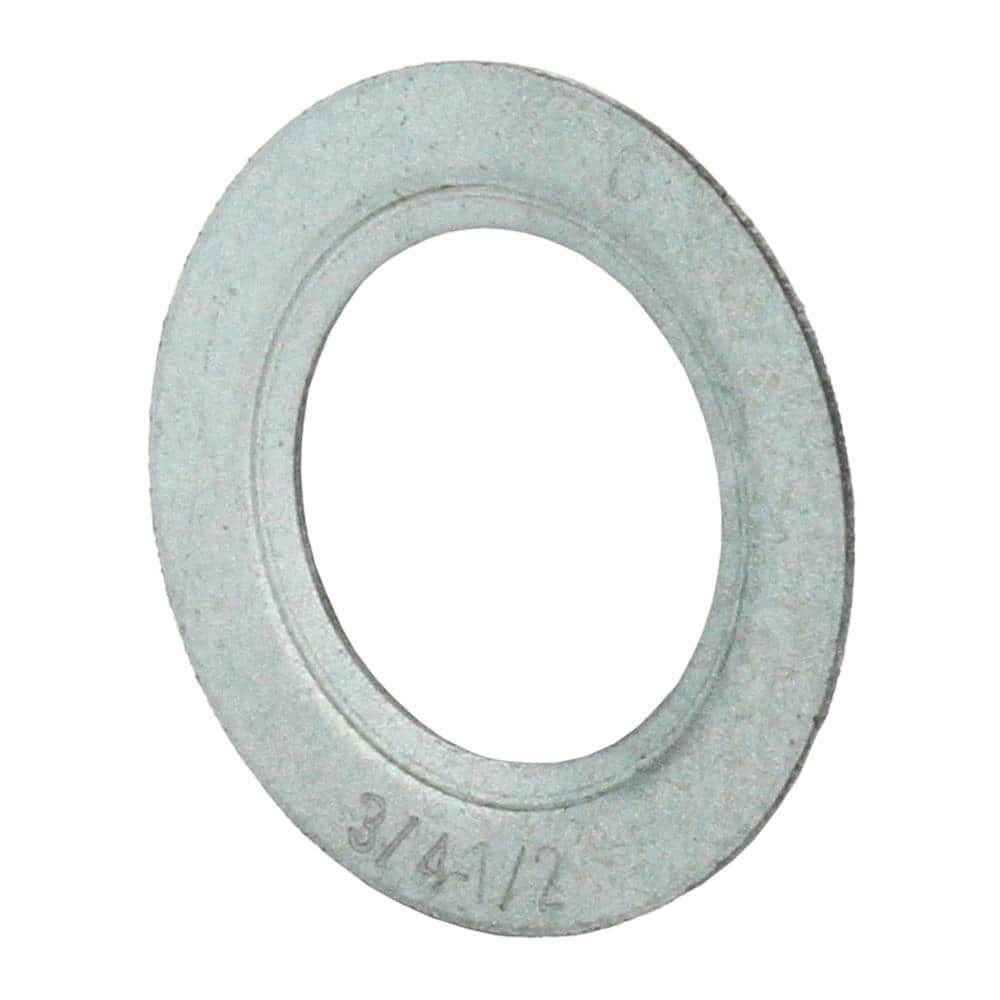 Commercial Electric 3/4 in. x 1/2 in. Rigid Metal Conduit (RMC) Reducing Washer (4-Pack) (2)
