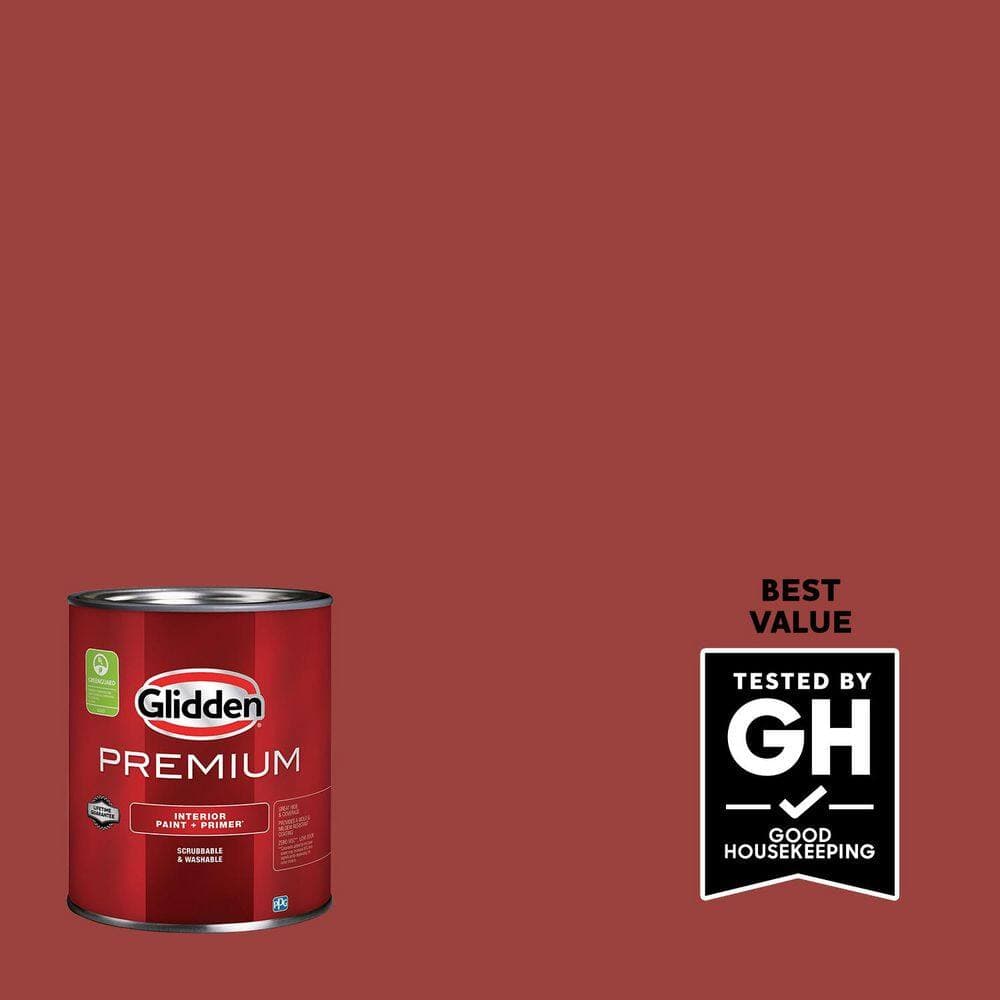 Glidden Premium 1 qt. PPG1058-7 Autumn Ridge Eggshell Interior Latex Paint (1)