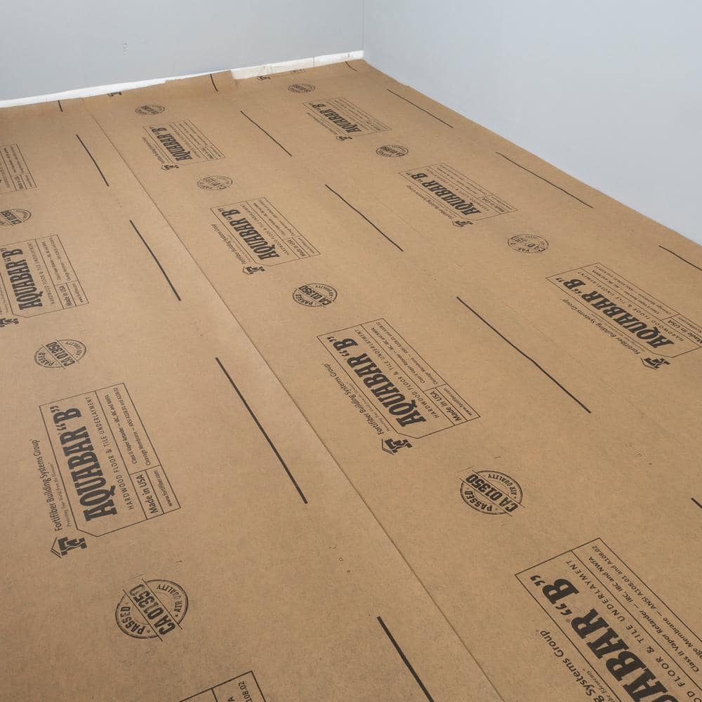 Fortifiber 500 sq. ft. 36 in. Wide x 167 ft. Long x 7 mil Thick Aquabar "B" Tile Underlayment Roll (3)