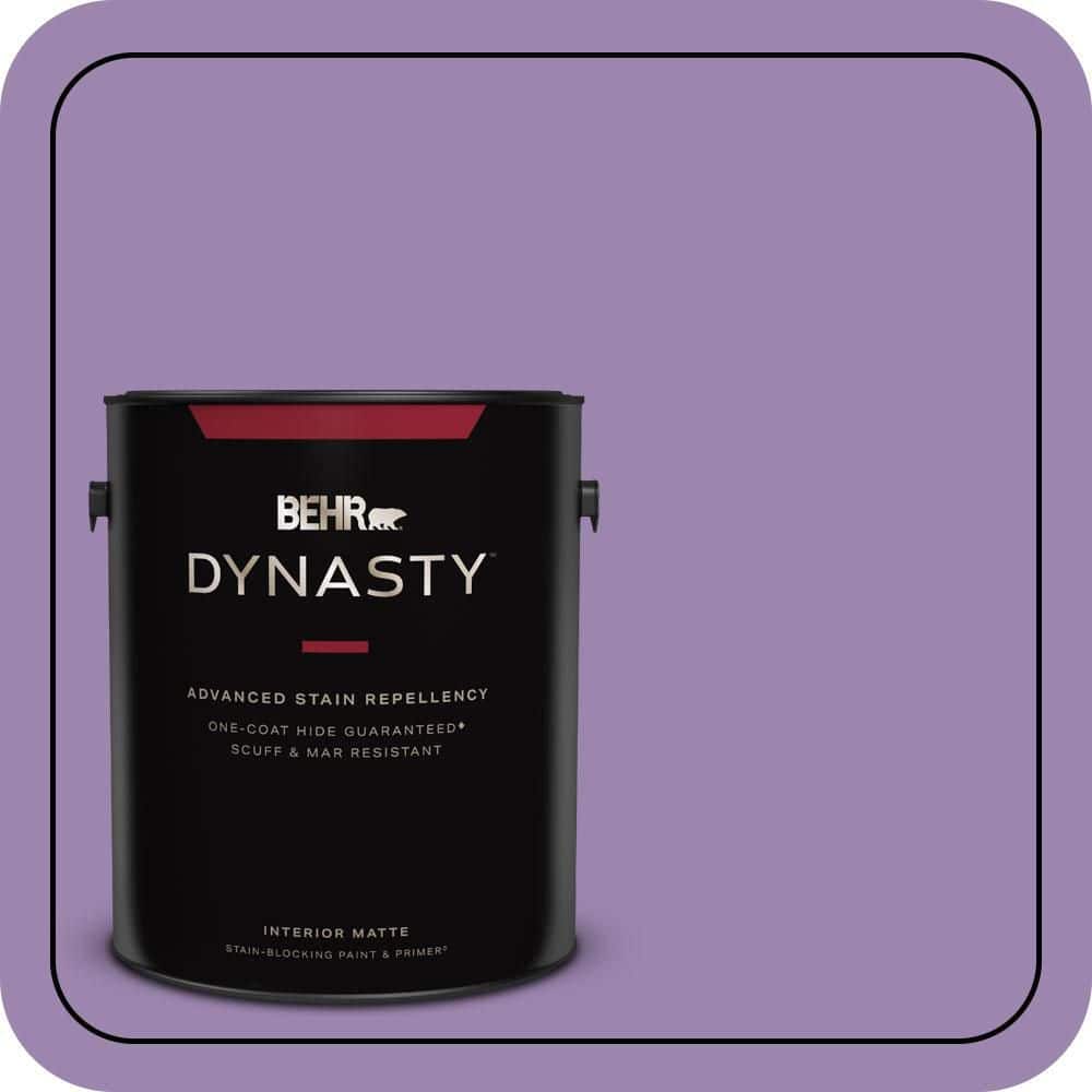 BEHR DYNASTY 1 gal. #M570-5 Celeb City One-Coat Hide Matte Interior Stain-Blocking Paint & Primer