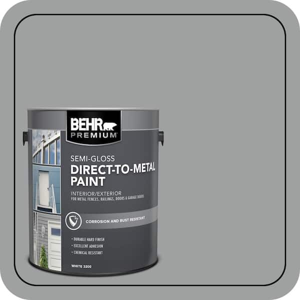 BEHR PREMIUM 1 gal. #N460-4 Cosmic Quest Semi-Gloss Direct to Metal Interior/Exterior Paint (2)