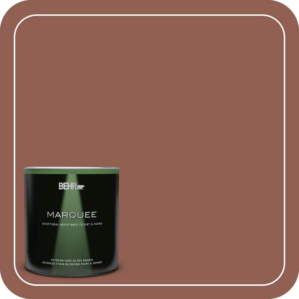 BEHR MARQUEE 1 qt. #MQ1-61 Upper Eastside Semi-Gloss Enamel Exterior Paint & Primer