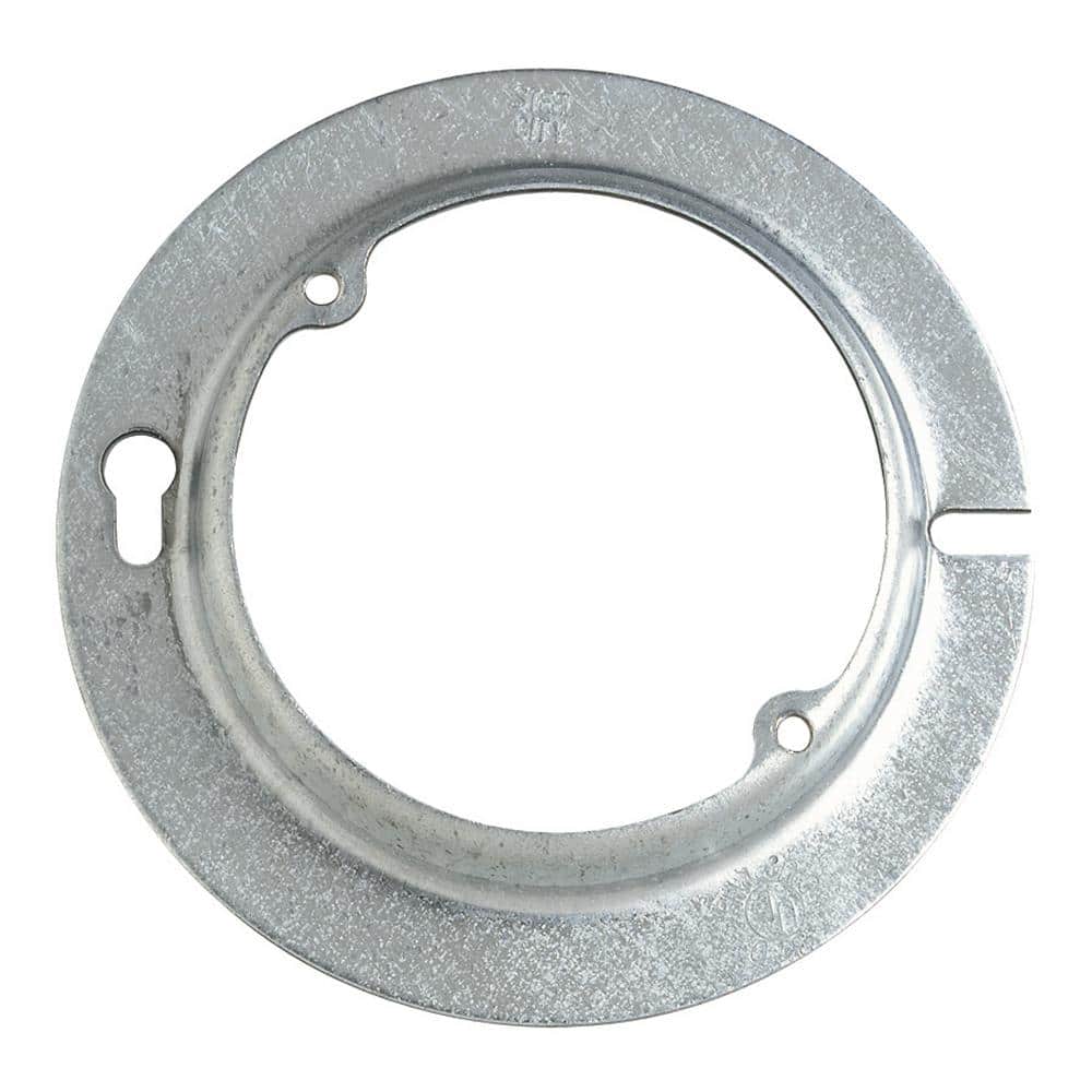 Steel City 4 in. Round and Octagon Box Cover with 1/2 in. Raised (54C312-25R) (1)