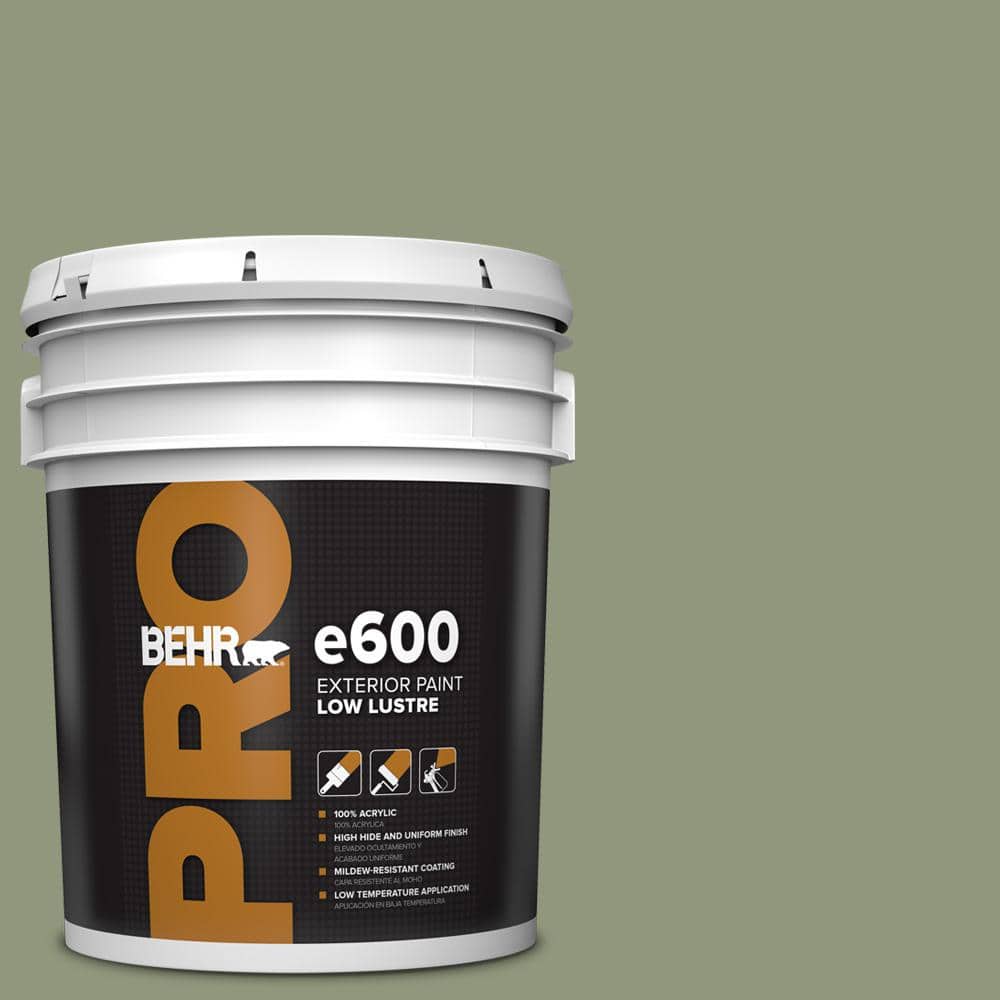 BEHR PRO 5 gal. #ECC-63-1 Autumn Sage Low Luster Exterior Paint