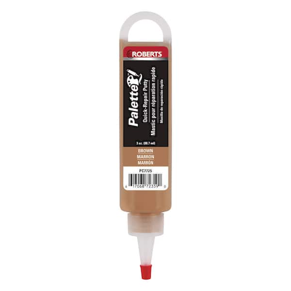 ROBERTS Palette Quick-Repair Putty 3 oz. Brown for Wood, Laminate, and Vinyl Flooring