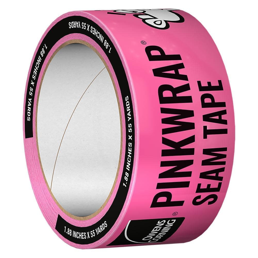 Owens Corning Pinkwrap Seam Tape 1.88 in. x 165 ft. (310 sq. ft.) Housewrap Tape Roll (2)