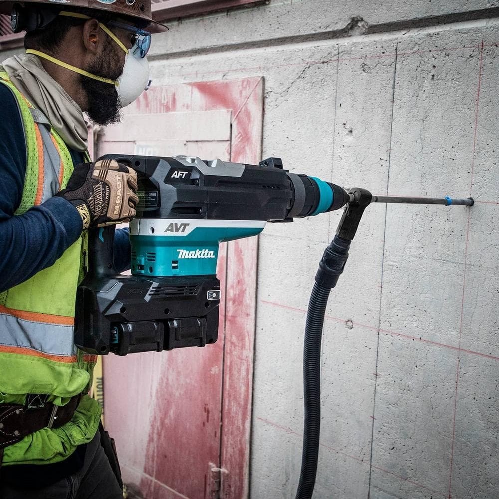 Makita 40V max XGT (80V max) Brushless Cordless AVT Rotary Hammer Kit, AFT, AWS Capable (4.0 Ah) (4)