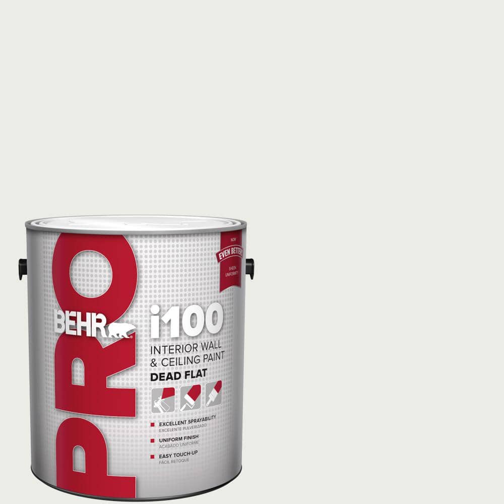 BEHR PRO 1 gal. #780E-2 Full Moon Dead Flat Interior Paint