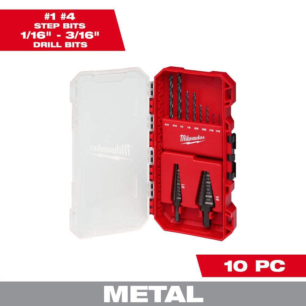 Milwaukee Step Drill Bit Set