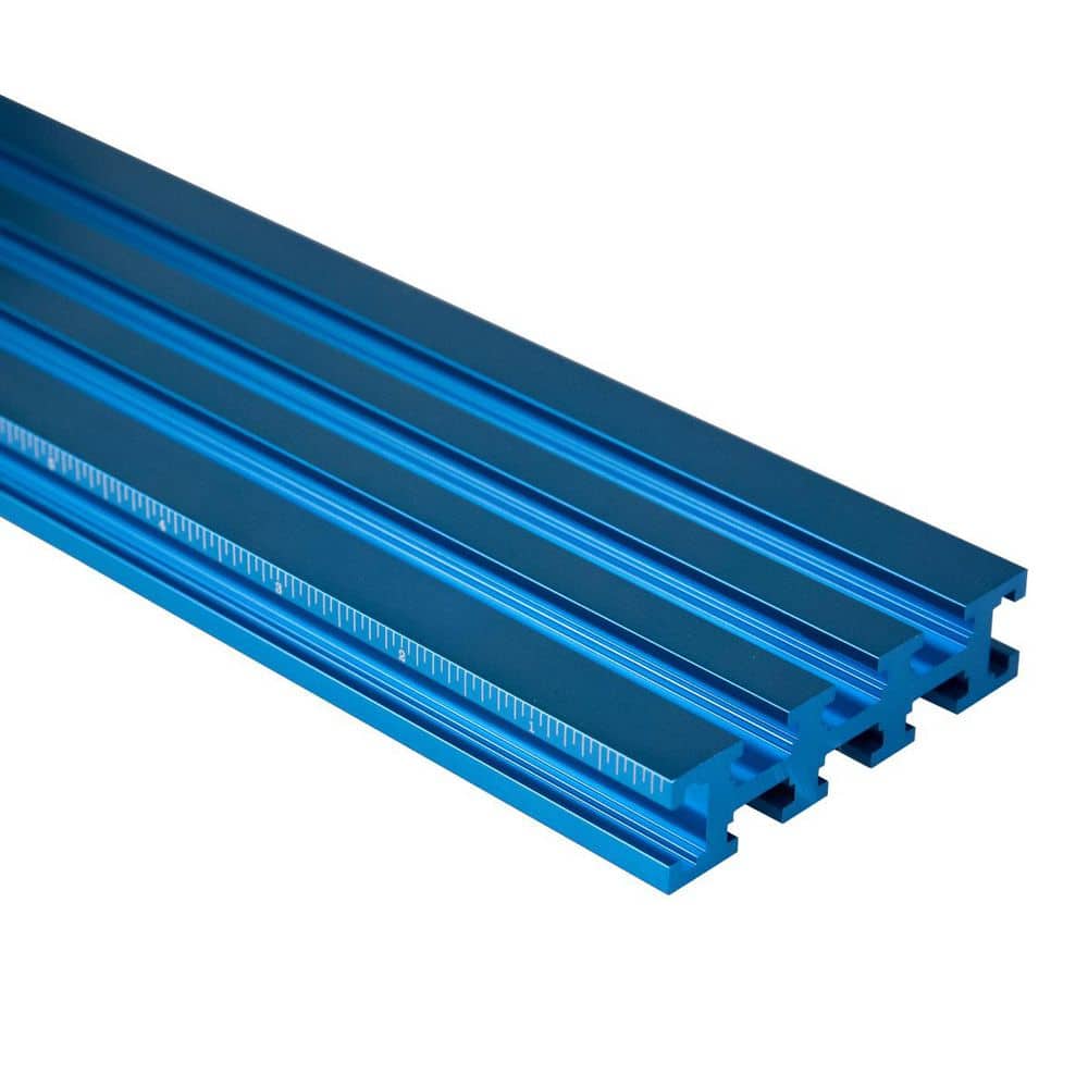 ‎POWERTEC Multi T-Track Fence with Laser Measure Right to Left, 3 in. High x 24 in. Long Multi Track (1)