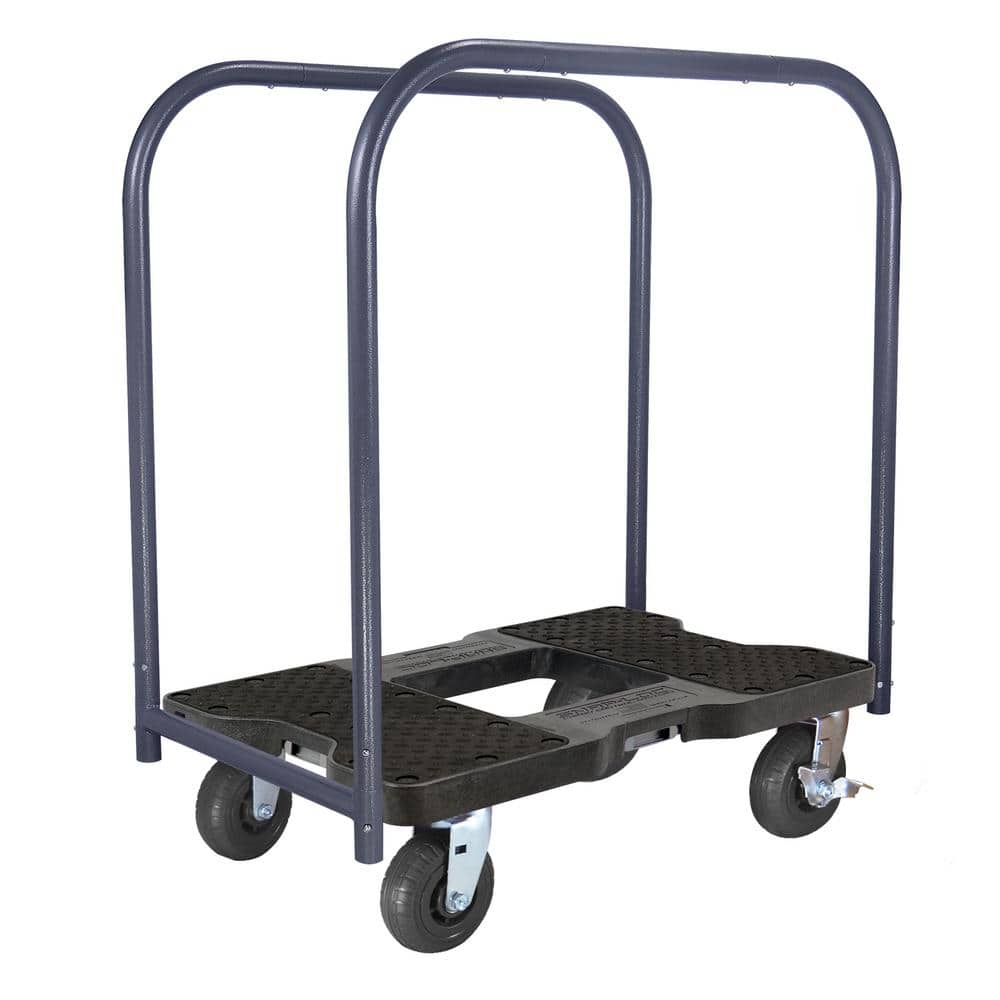 SNAP-LOC 1600 lbs. Capacity Extreme-Duty Black-Ops E-Track Panel Cart Dolly (1)