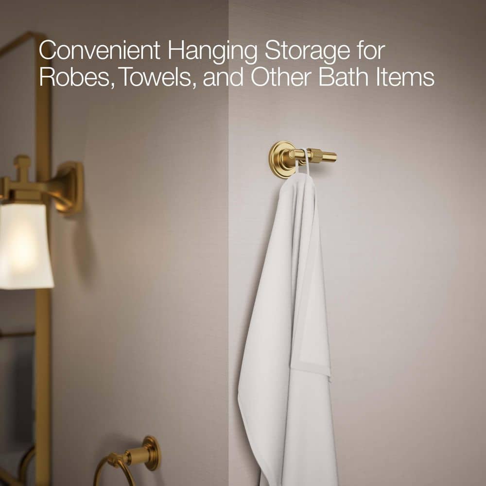 KOHLER Torrington Wall Mounted Knob Robe/Towel Hook (3)