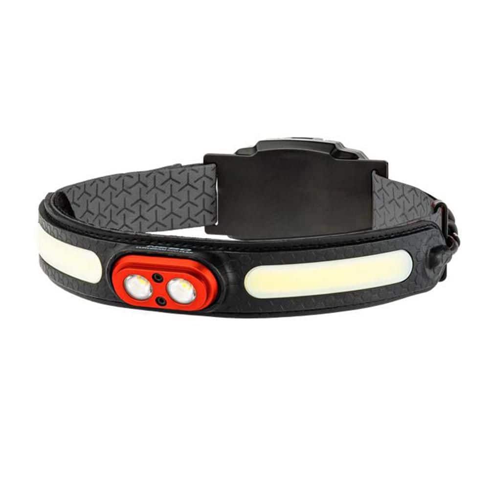NEBO CurvBeam 600 Lumen Flex-Fuel Rechargeable LED with COB Headlamp