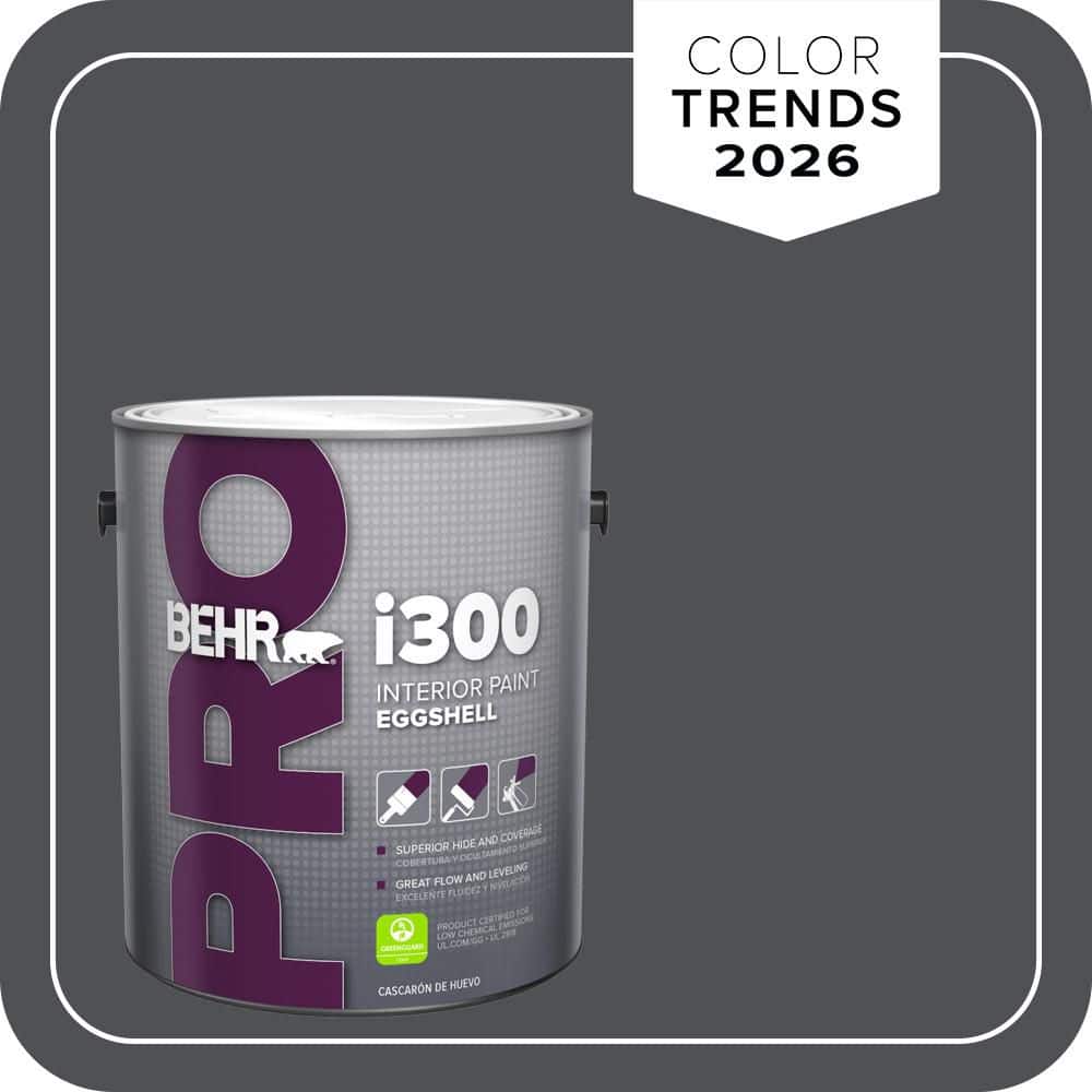 BEHR PRO 1 gal. #PPU18-01 Cracked Pepper Eggshell Interior Paint (1)