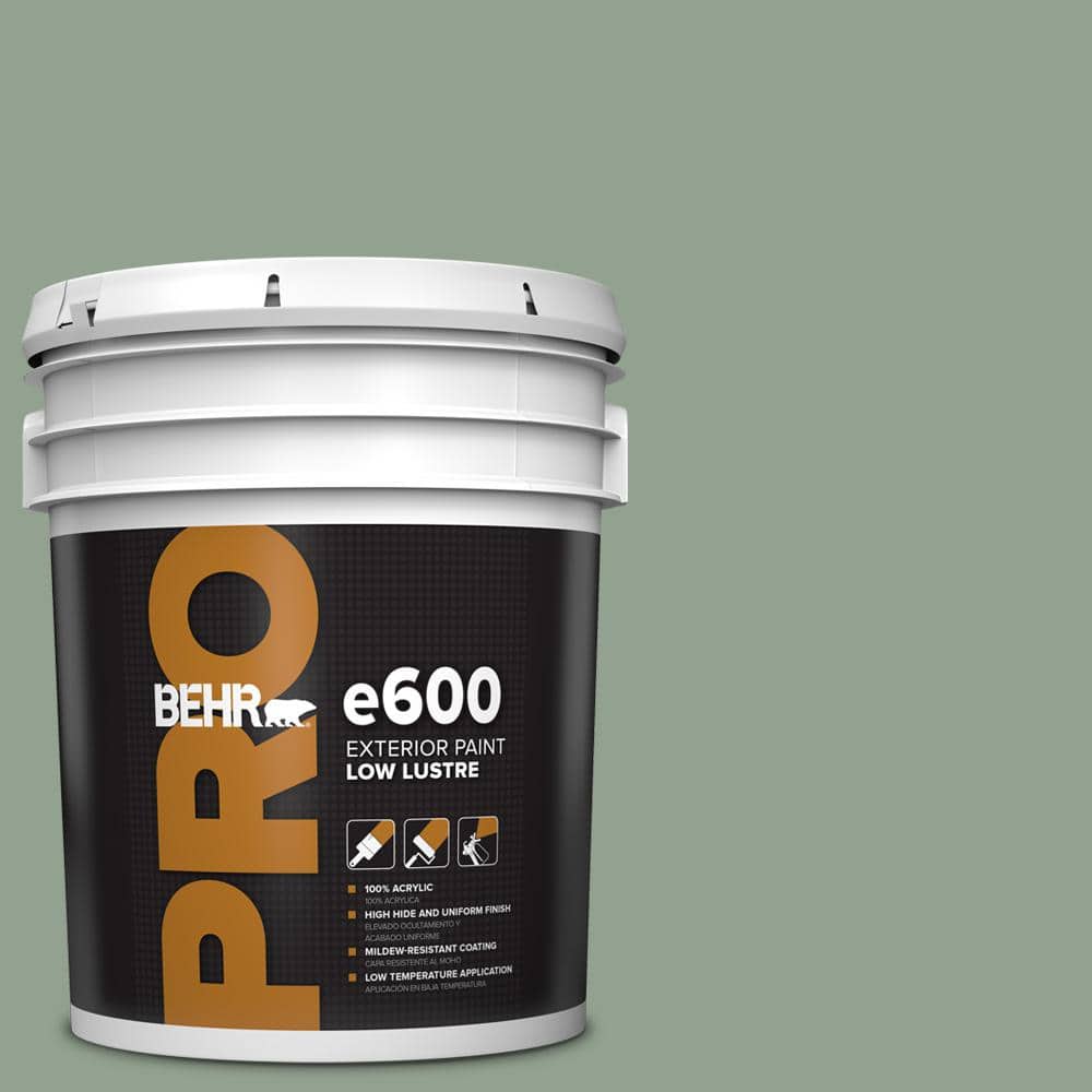 BEHR PRO 5 gal. #N400-4 Forest Path Low Luster Exterior Paint