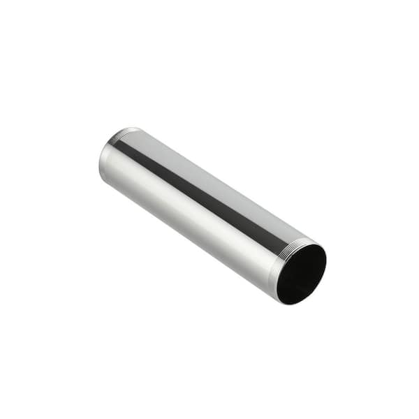 Everbilt 1-1/2 in. x 6 in. Chrome-Plated Brass Double Threaded-Joint Sink Drain Tailpiece Extension Tube (2)