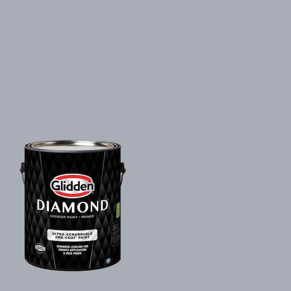 Glidden Diamond 1 gal. PPG0993-3 Gosling Gray Eggshell Interior Paint with Primer (2)