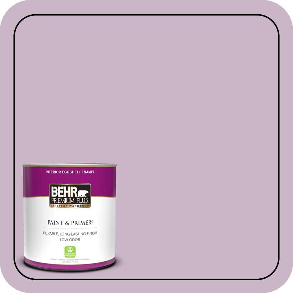 BEHR PREMIUM PLUS 1 qt. #670D-4 Ballad Eggshell Enamel Low Odor Interior Paint & Primer