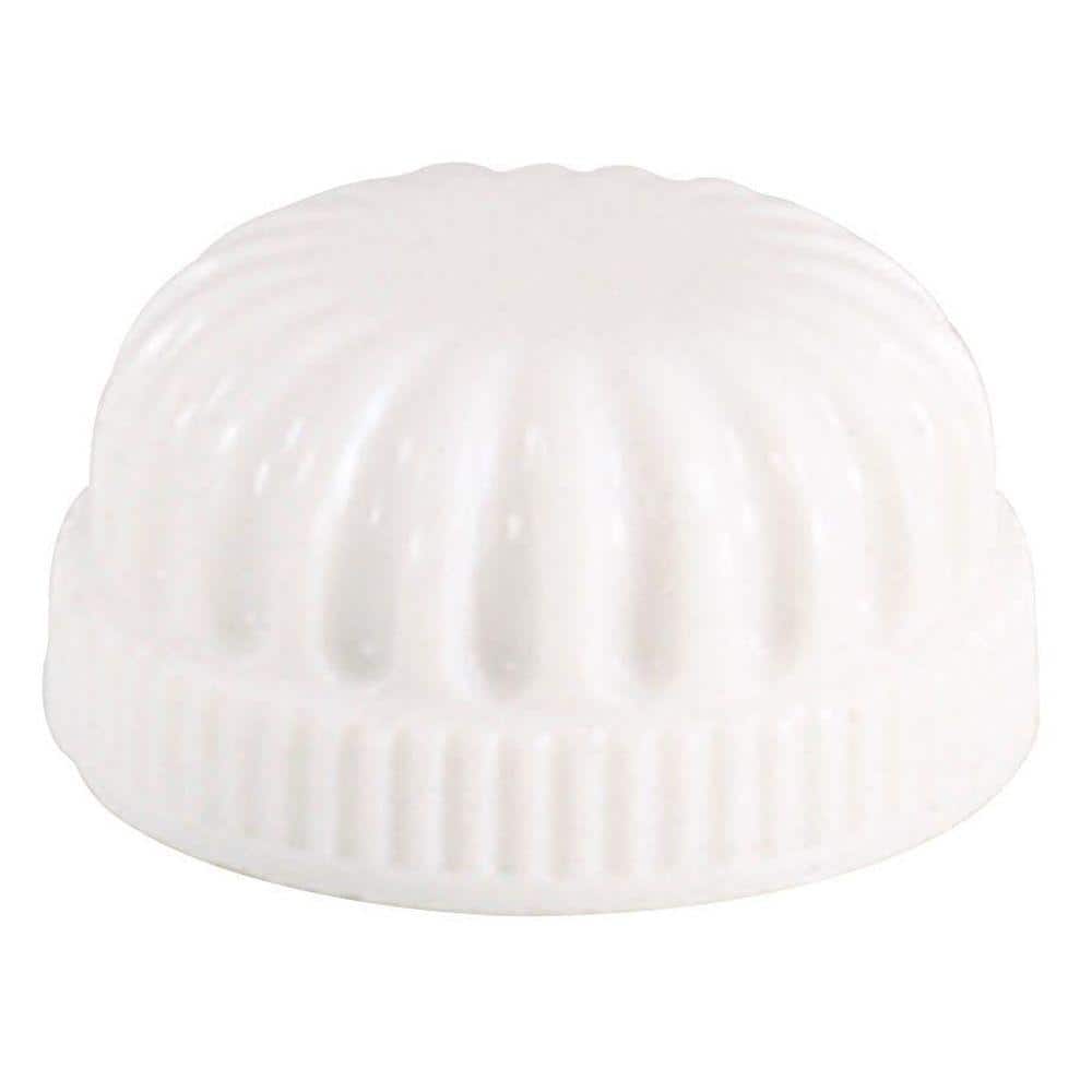 Westinghouse 11/16 in. Two White Lock-Up Caps (2)