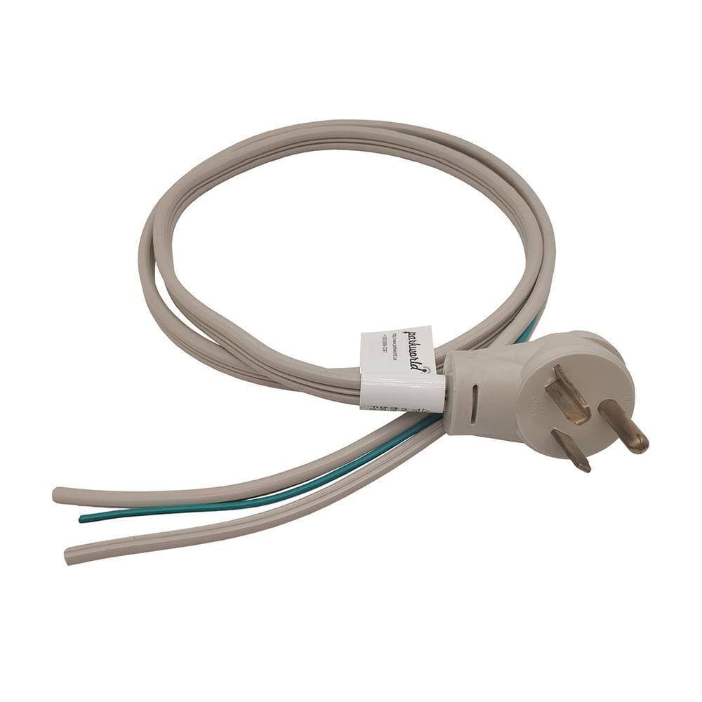 parkworld 5 ft. 12/3 3-Wire 20 Amp 277-Volt 3-Prong Plug NEMA 7-30P to ROJ Replacement Power Cord (2)