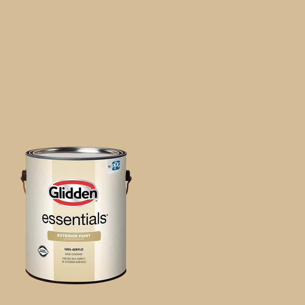 Glidden Essentials 1 gal. PPG1094-4 Crepe Semi-Gloss Exterior Paint