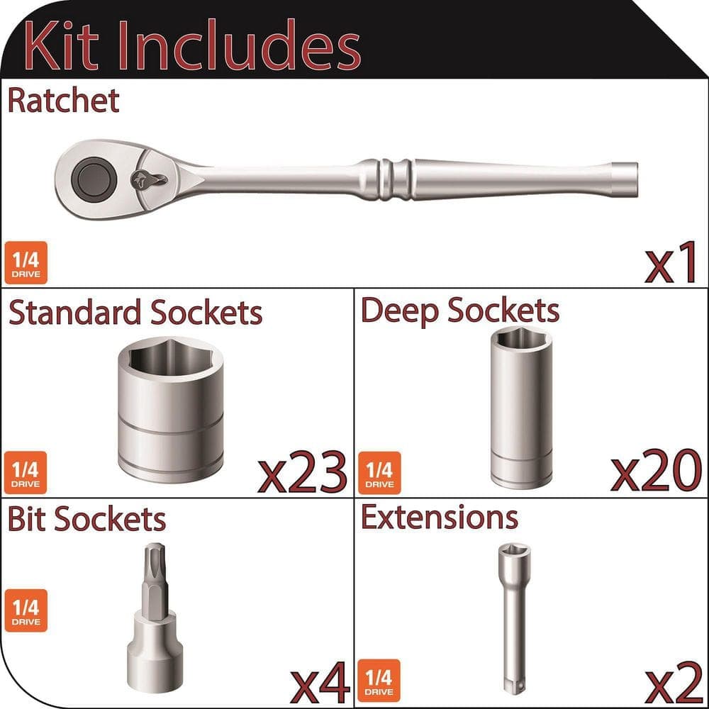 Husky . Drive Mechanics Tool Set (2)