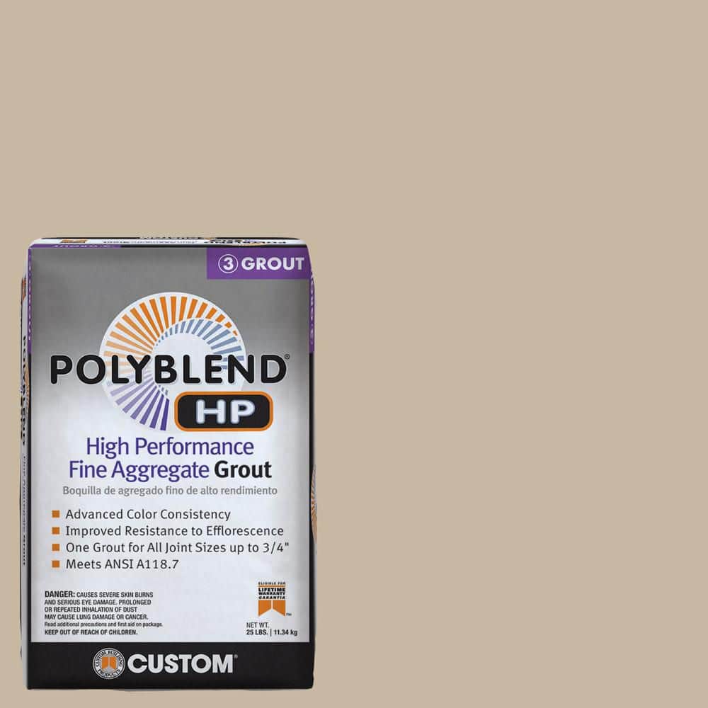 Custom Building Products Polyblend HP #172 Urban Putty 25 lbs. High Performance Fine Aggregate Grout