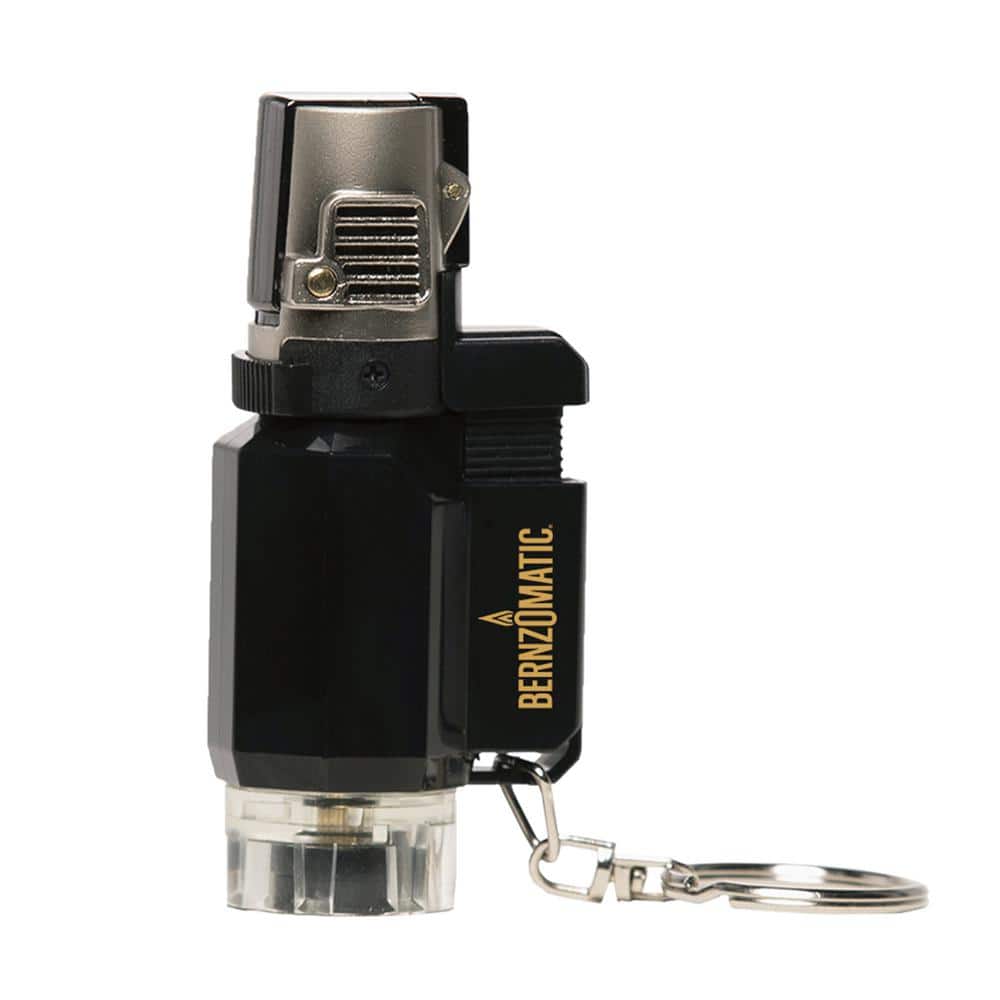 Bernzomatic 0.17 oz. Self-Lighting Butane Firestarter Mini Torch​ with High Intense Wind Resistant Flame