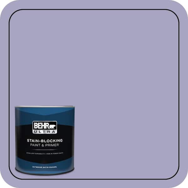 BEHR ULTRA 1 qt. #640D-4 Canyon Mist Satin Enamel Exterior Paint & Primer (2)