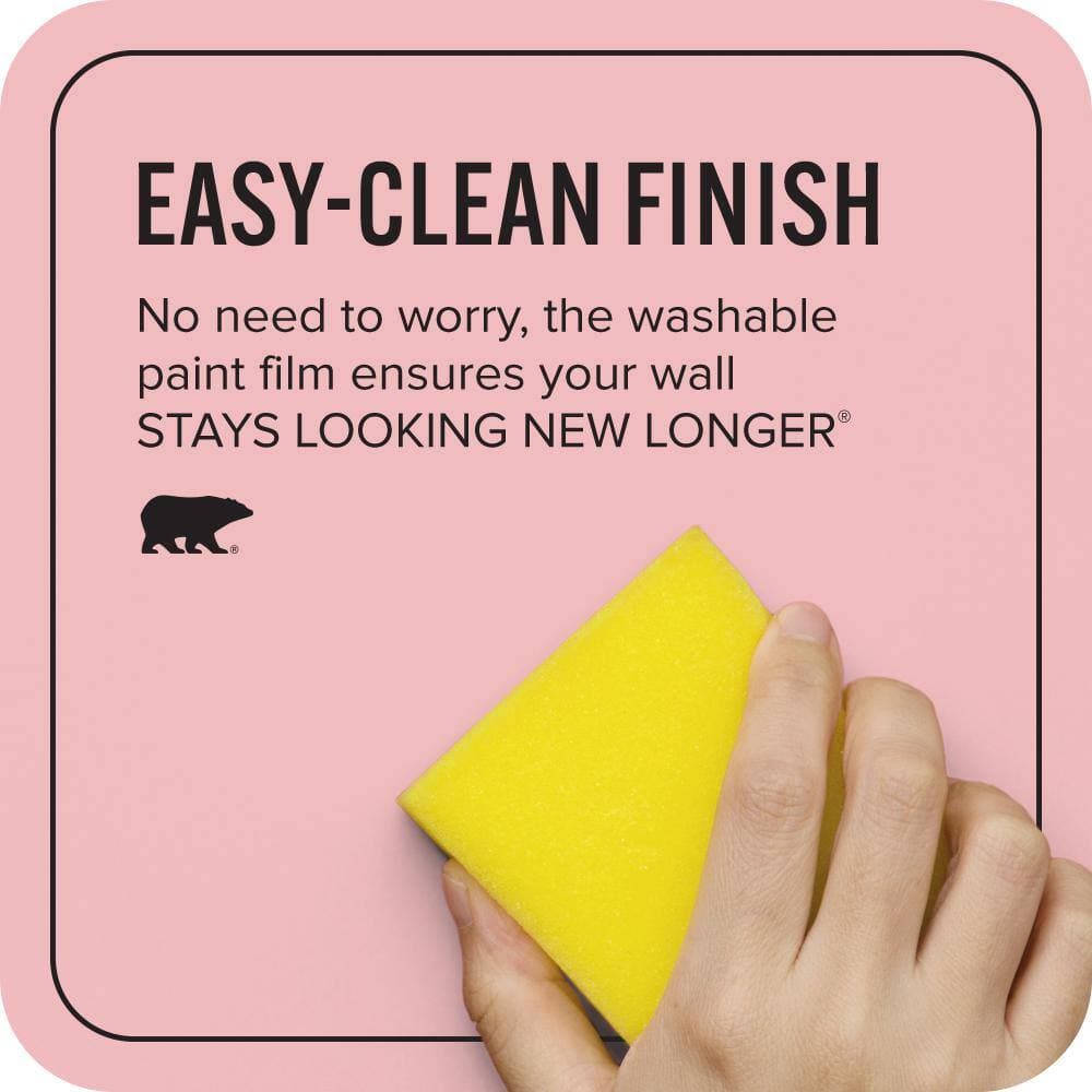 BEHR ULTRA 1 qt. #P160-2 Blush Rush Extra Durable Flat Interior Paint & Primer (4)