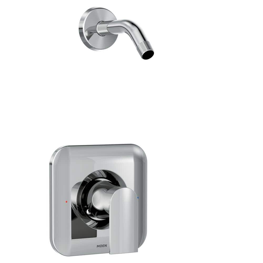 MOEN Genta LX Single-Handle Shower Only Faucet Trim Kit in Chrome (Valve and Shower Head Not Included) (1)
