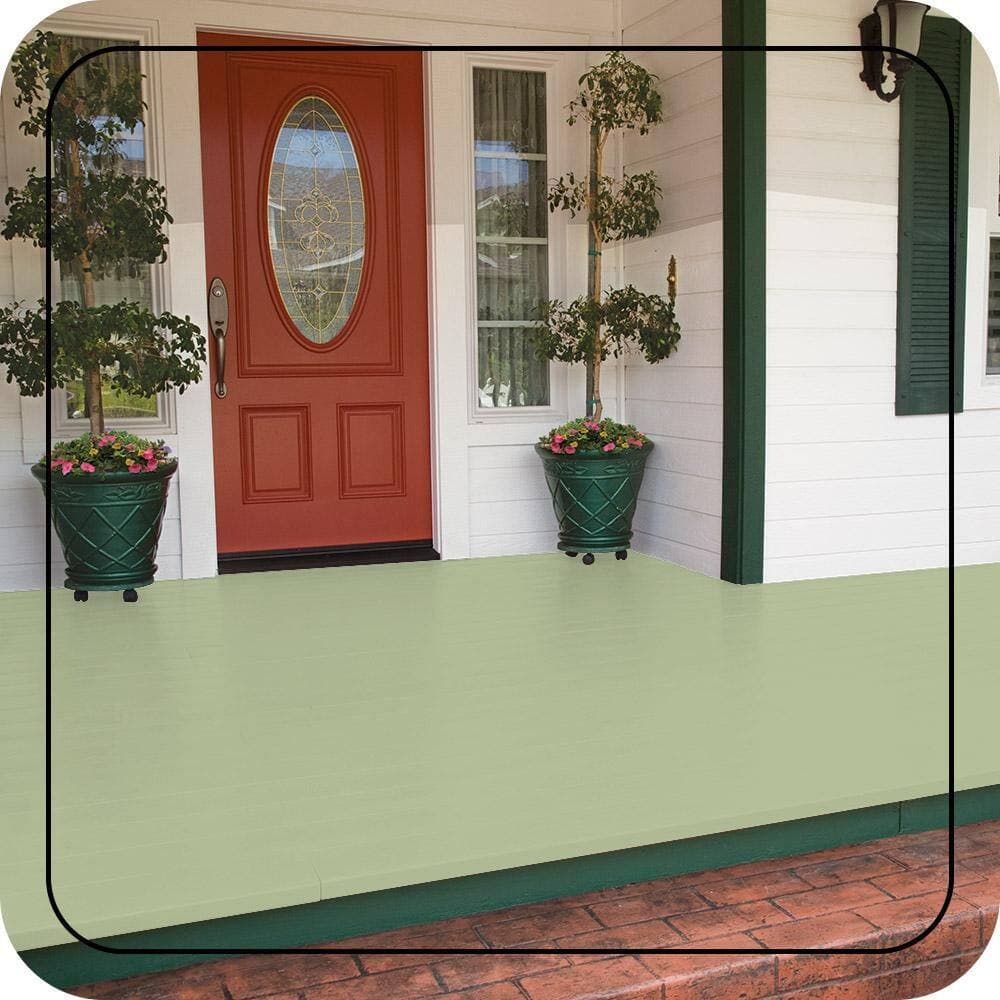 BEHR PREMIUM #420C-3 Low-Lustre Enamel Interior/Exterior Porch and Patio Floor Paint (2)