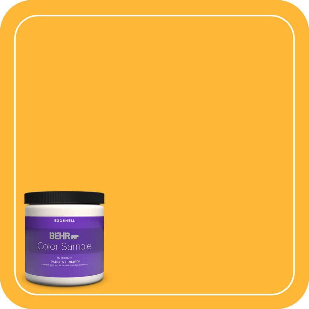 BEHR PREMIUM PLUS 8 oz. #P270-6 Soft Boiled Eggshell Enamel Interior Paint & Primer Color Sample
