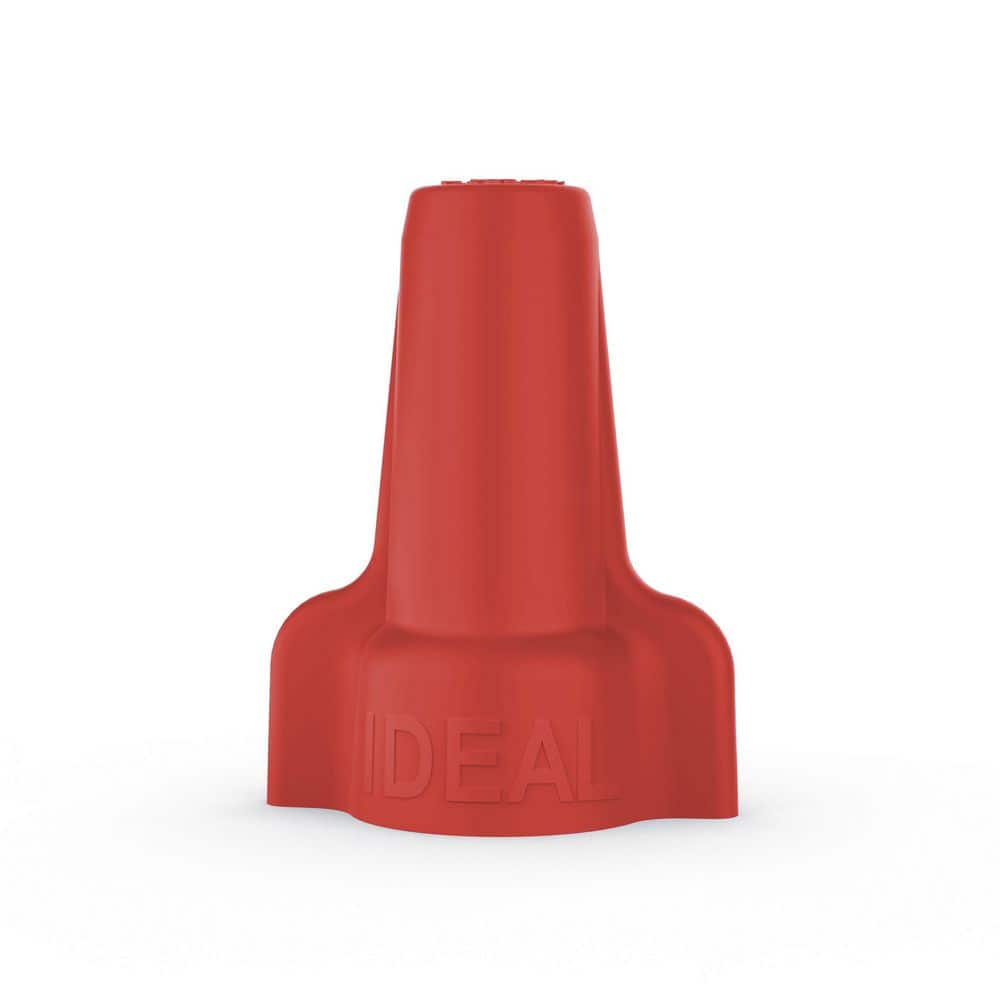 IDEAL Wing-Nut Wire Connector, 452 Red, Bag of 100