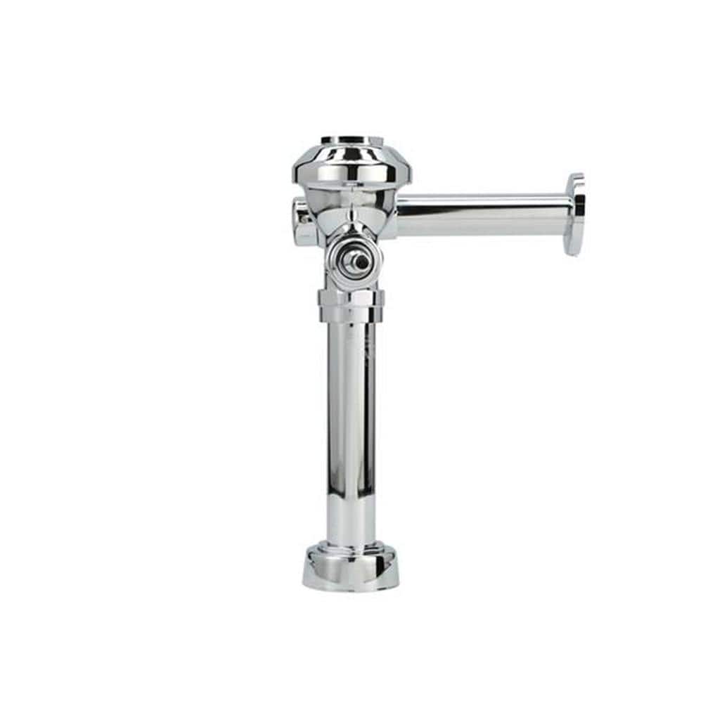 Zurn Aquaflush Exposed Manual Diaphragm Flush Valve with 1.28 gpf, Sweat Solder Kit, and Cast Wall Flange (3)