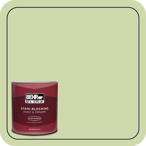 BEHR ULTRA 1 qt. #P370-3 Chameleon Skin Extra Durable Flat Interior Paint & Primer (2)