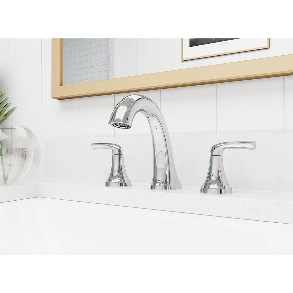 Pfister Ladera 8 in. Widespread Double Handle Bathroom Faucet in Polished Chrome (3)