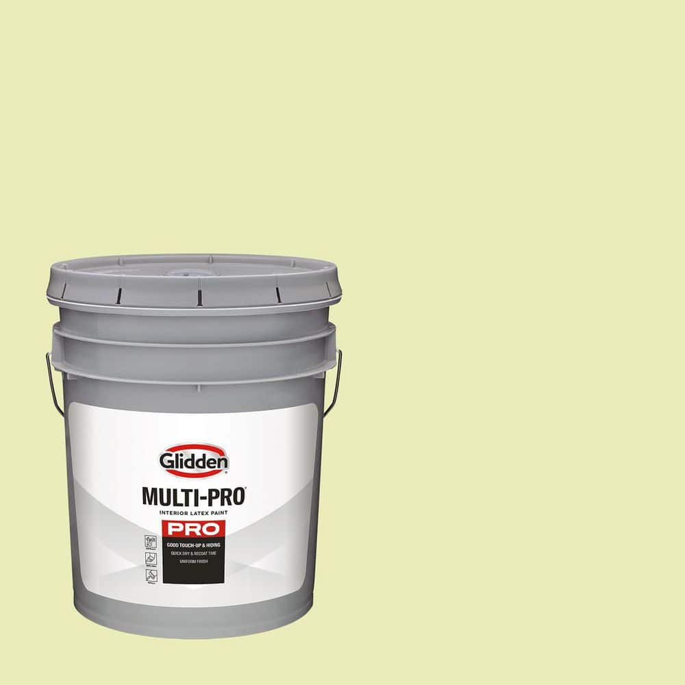 Glidden Multi-Pro 5 gal. PPG1217-2 Limited Lime Semi-Gloss Interior Paint