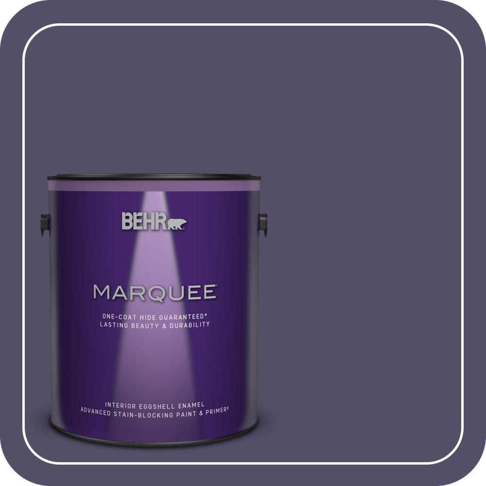 BEHR MARQUEE 1 gal. #PPU16-19 Mardi Gras One-Coat Hide Eggshell Enamel Interior Paint & Primer (1)