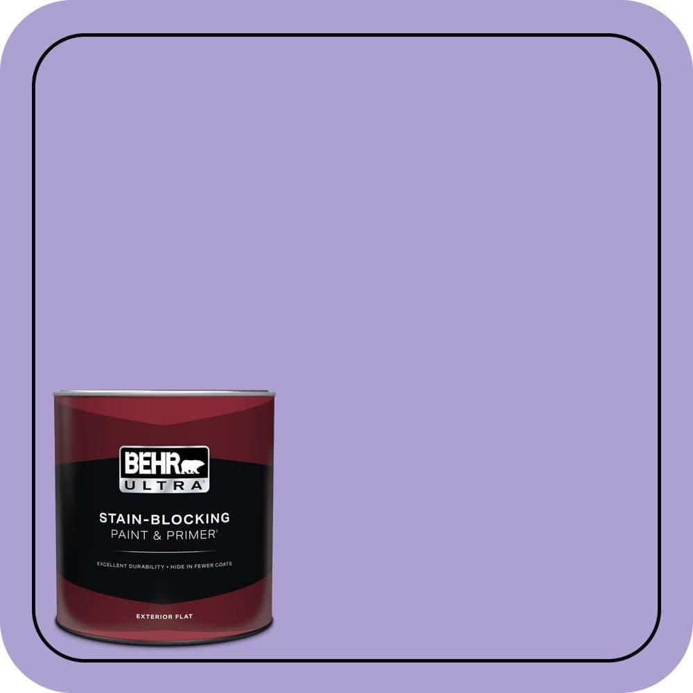 BEHR ULTRA 1 qt. #P560-4 Magic Wand Flat Exterior Paint & Primer