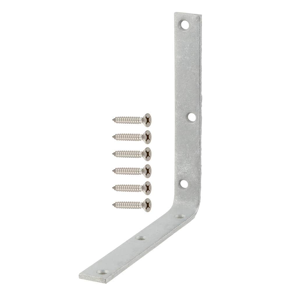 Everbilt 8 in. Galvanized Corner Brace (1)