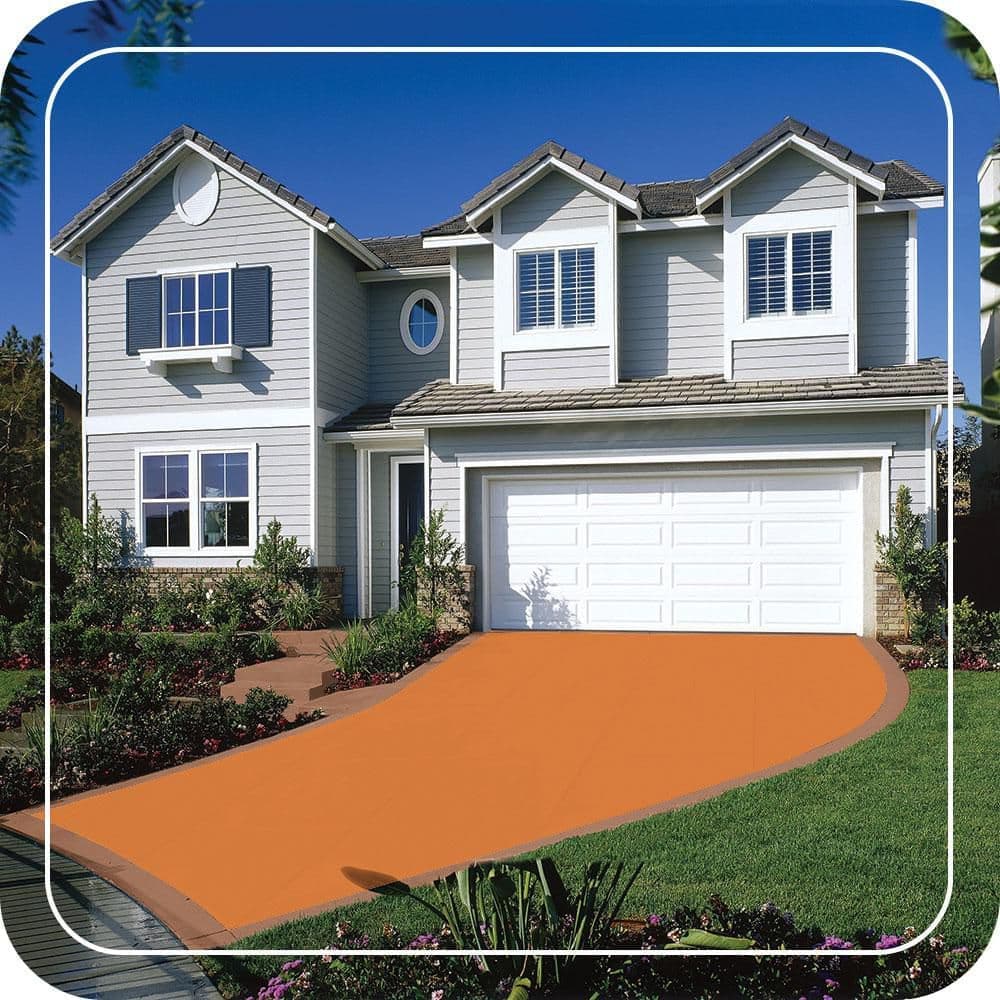 BEHR PREMIUM #P230-7 Self-Priming 1-Part Epoxy Satin Interior/Exterior Concrete and Garage Floor Paint (3)