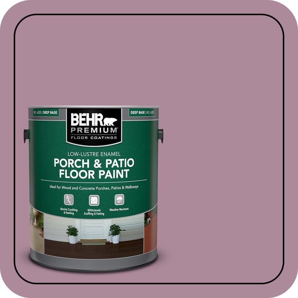 BEHR PREMIUM #S120-5 Textured Low-Lustre Enamel Interior/Exterior Porch and Patio Anti-Slip Floor Paint (1)